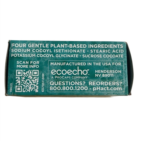 pHact Soap Free Moisturizing Cleansing Bar Lot Set Of 6 Andrew Lessman 4.25 oz - Picture 5 of 8